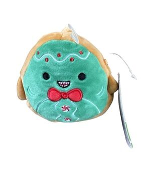 Squishmallows Mork Shark Gingerbread Plus 4”